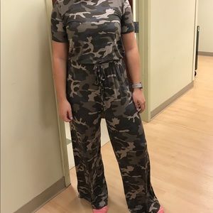 Camo jumpsuit